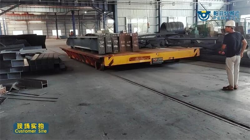 motorized die cart for building construction 25 ton